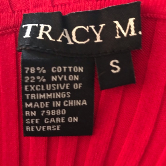 Ribbed turtleneck with attached rhinestone belt - Picture 5 of 5